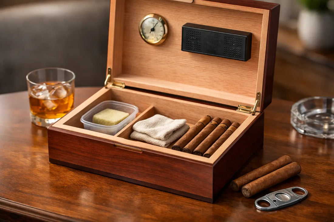 How to Season a Humidor Without Ruining Cigars