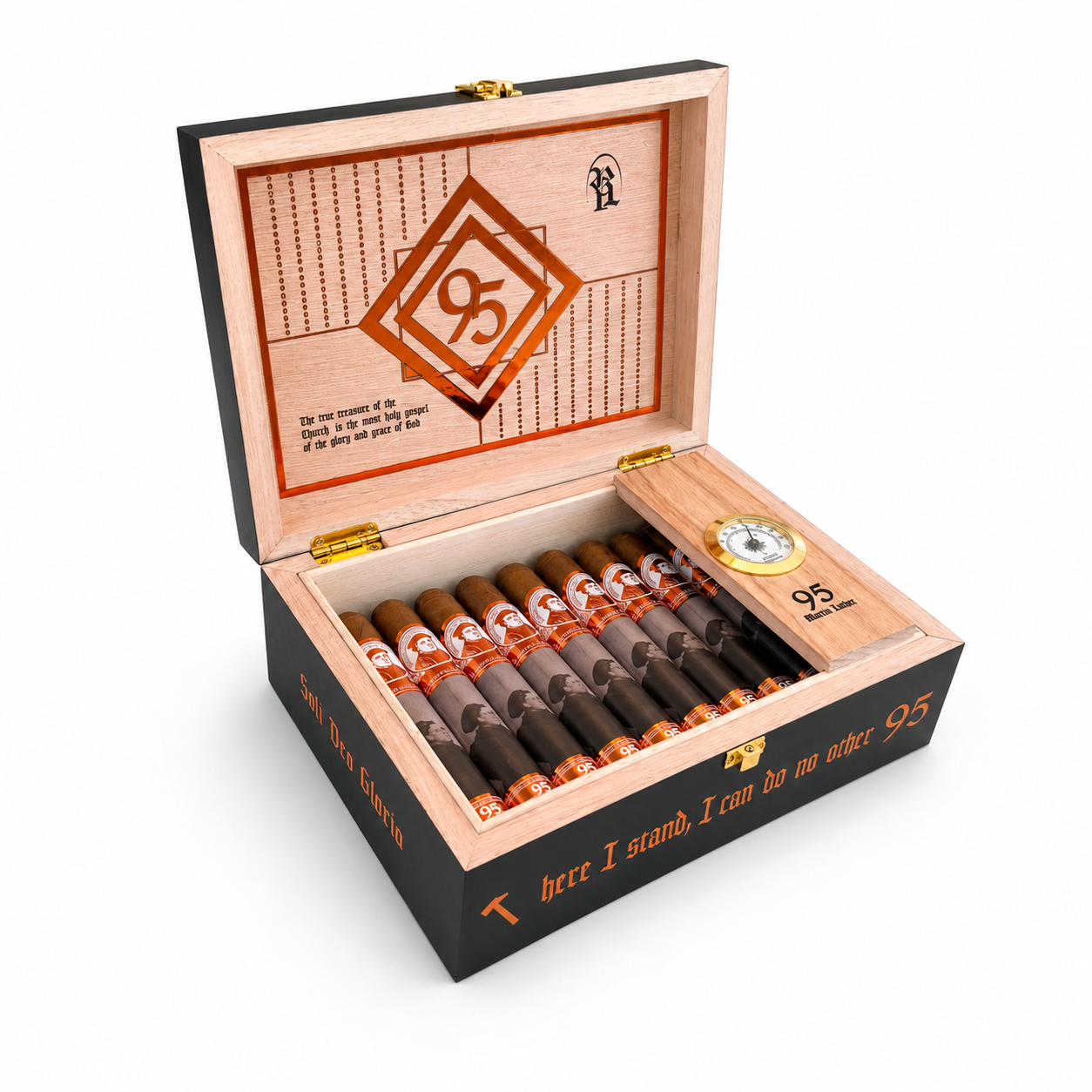 Martin Luther 95 Reformation Humidor – Limited Edition Premium Cigar Humidor