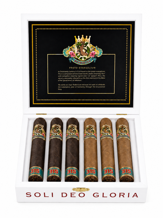 Redención 3:15 — 6 Cigar Collection Box