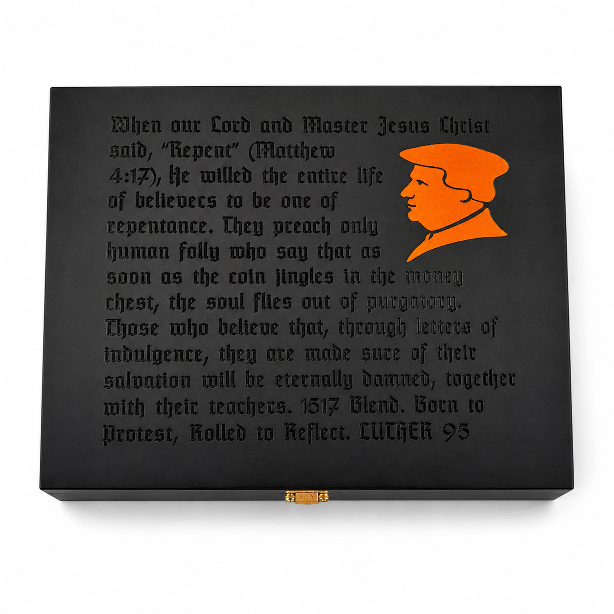 Martin Luther 95 Reformation Humidor – Limited Edition Premium Cigar Humidor