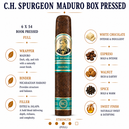 SPURGEON TEAL MADURO SINGLE