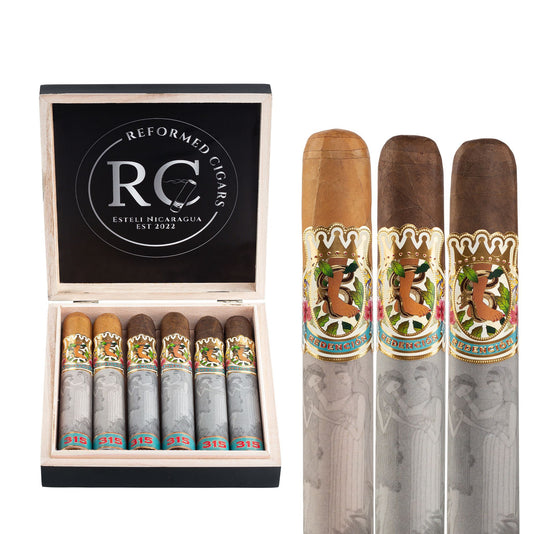 Redención with 6 cigars